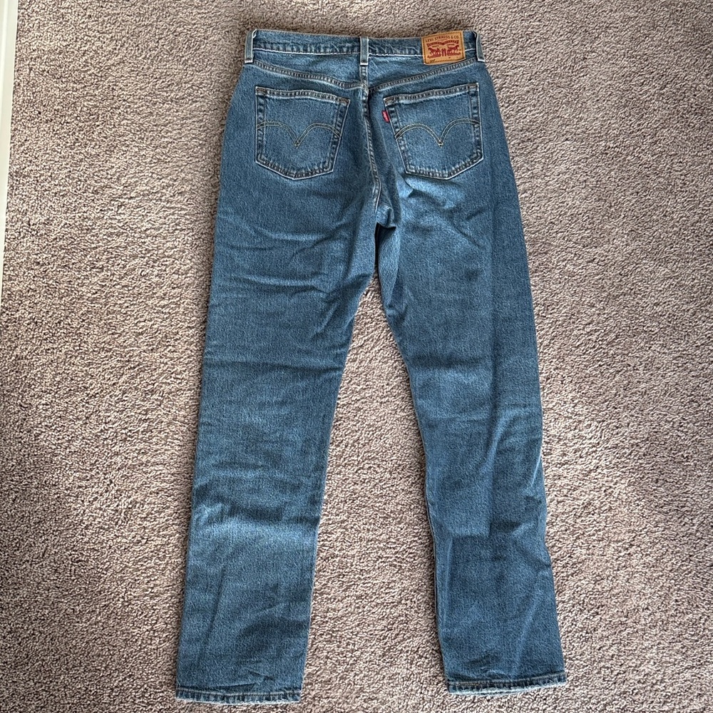Levi's Women’s 501 Original Fit Classic Straight Blue Jeans